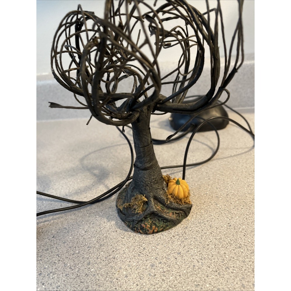 Dept. 56 Halloween Haunted Sounds Lit Trees Halloween Village Accessories - Picture 6 of 16
